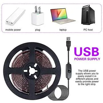 Black Light LED Strip for Parties and Decoration