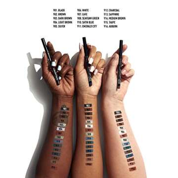 NYX Slim Eye Pencil Dark Brown - Long-lasting Eyeliner