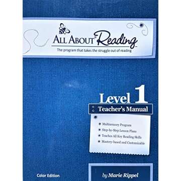 All About Reading Level 1 Teacher's Manual Color Edition