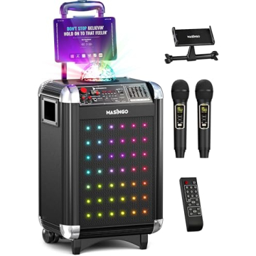 Unleash Fun with MASINGO Karaoke Machine for All Ages