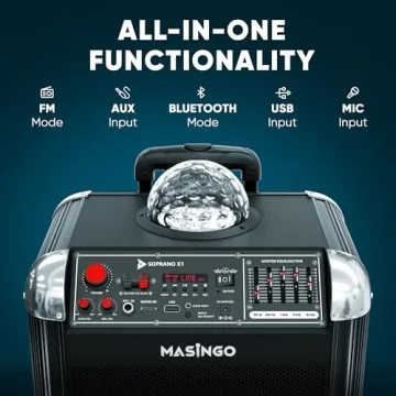 Unleash Fun with MASINGO Karaoke Machine for All Ages