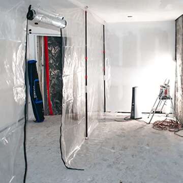 ZIPWALL AZ2 Dust Barriers - Quick Doorway Solution