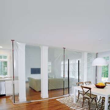 ZIPWALL AZ2 Dust Barriers - Quick Doorway Solution