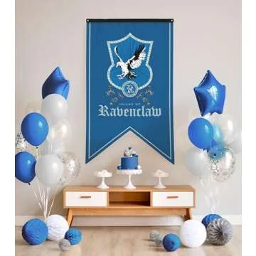 Ravenclaw Crest Banner 30'' x 50'' for Decor