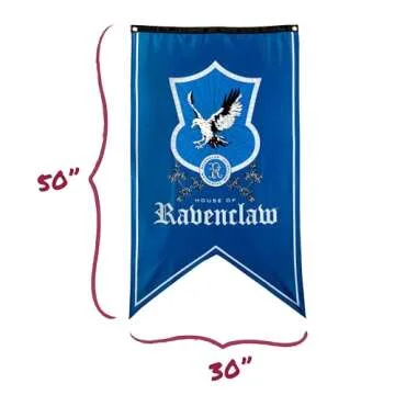 Ravenclaw Crest Banner 30'' x 50'' for Decor