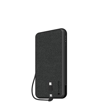 Mophie Powerstation Plus XL Power Bank - 10,000 mAh Internal Battery with Integrated USB & Lightning...