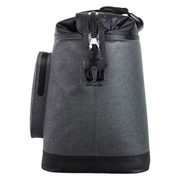 ORCA Walker Soft Side Tote Cooler | Temperature Insulated Bag Keeps Drinks Ice Cold All Day, Perfect for Beach, Park, Hikes, Picnics & More — Grey