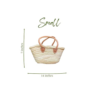 purifyou French Market Basket Bag - Handmade & Versatile