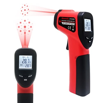 Precision Infrared Thermometer Gun -58℉~1022℉, 9-Point Laser, Non-Contact