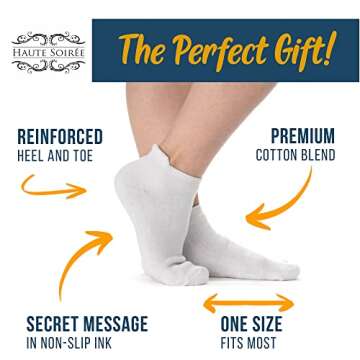 Haute Soiree If You Can Read This, Bring Me Some Coffee - Funny Novelty Socks for Women One Size Fits All