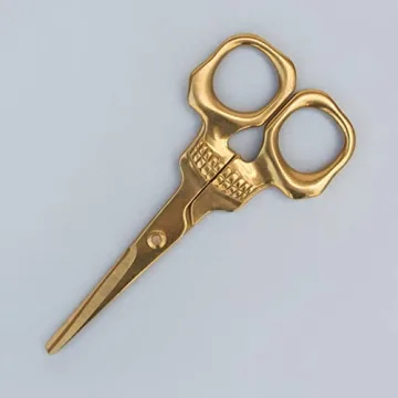 Suck UK Skull Scissors - Unique Gold Office Supplies