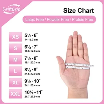 Pink Medical Exam Disposable Gloves - Latex-Free
