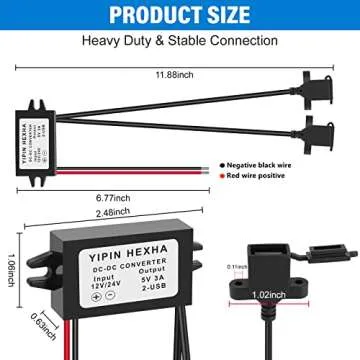 YIPIN HEXHA DC Converter for Safe Electronics Power