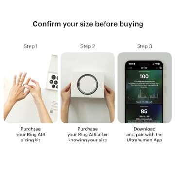 ULTRAHUMAN Ring AIR - Smart Health & Fitness Tracker