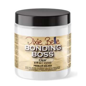 Dixie Belle Bonding BOSS Paint Primer | Clear (8oz) | Problem Solver Paint Primer + Base to Block Od...