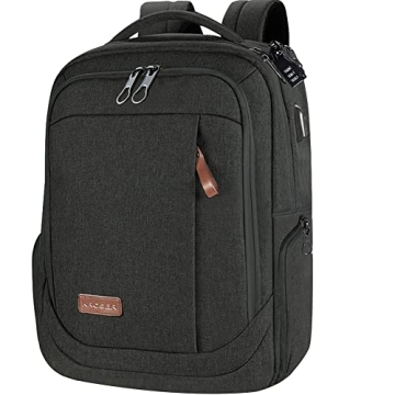 KROSER Laptop Backpack Large Computer Backpack Fits up to 17.3 Inch Laptop with USB Charging Port Wa...