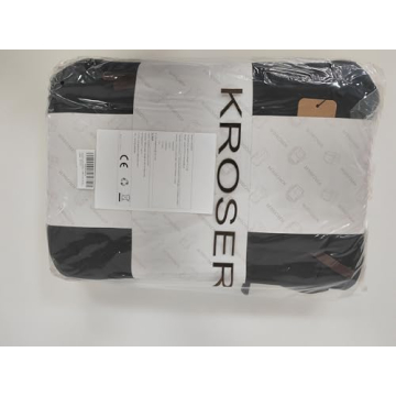 KROSER Water-Repellent Laptop Backpack with USB Port