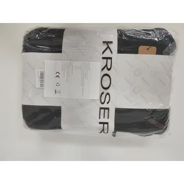KROSER Water-Repellent Laptop Backpack with USB Port