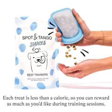Spot & Tango Beef Dog Training Treats - 100% Natural