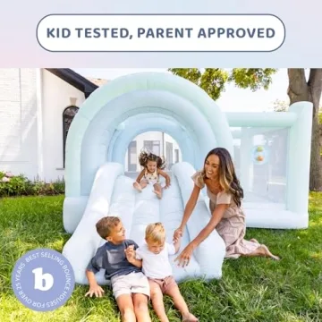 Bounceland Pastel Bounce House with Ball Pit for Kids