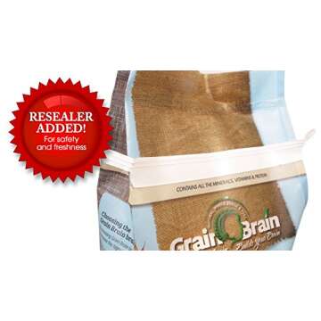 Grain Brain Organic White Spelt Flour (5 LB) All Purpose Flour