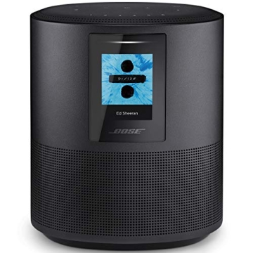 Bose Home Speaker 500: Smart Bluetooth Speaker with Alexa and Google Assistant, Black