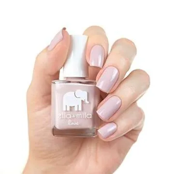 ella+mila Professional Nail Polish - Quick Dry Nail Polish - Long-Lasting & Chip Resistant Formula (Love Collection - Honeymoon Bliss - 0.45 fl oz)