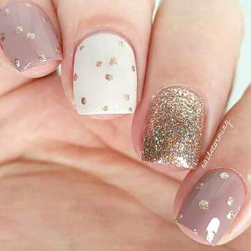 ella+mila Professional Nail Polish - Quick Dry Nail Polish - Long-Lasting & Chip Resistant Formula (Love Collection - Honeymoon Bliss - 0.45 fl oz)