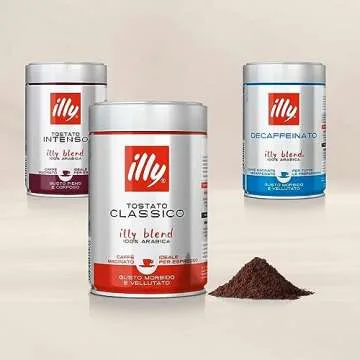 Premium illy Decaf Coffee - Rich Flavors without Caffeine