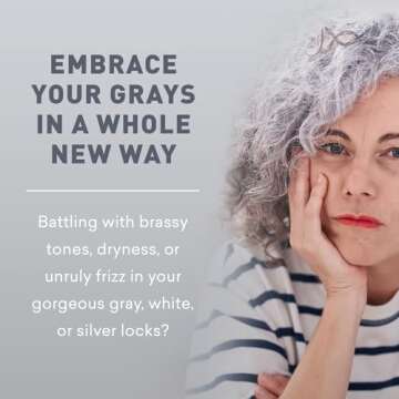 Just Nutritive Gray Hair Conditioner - Natural Treatment