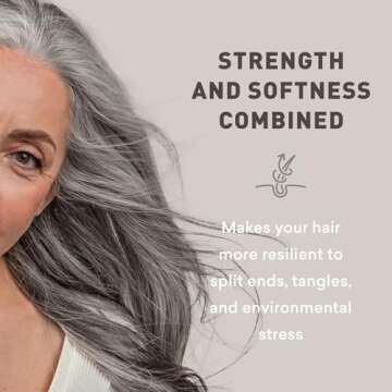 Just Nutritive Gray Hair Conditioner - Natural Treatment