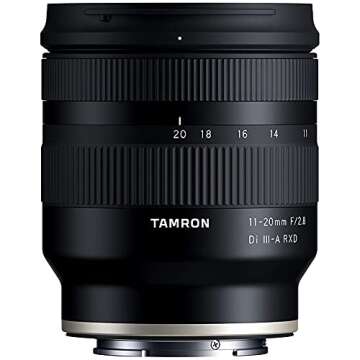 TAMRON 11-20MM F/2.8 DI III-A RXD for Sony E APS-C Mirrorless Cameras