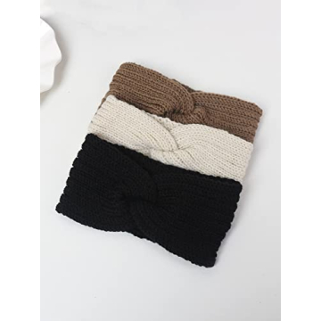 Floerns Women's 3 Piece Boho Headbands Stylish Hair Accessories