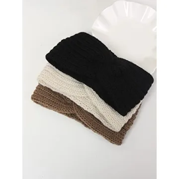 Floerns Women's 3 Piece Boho Headbands Stylish Hair Accessories