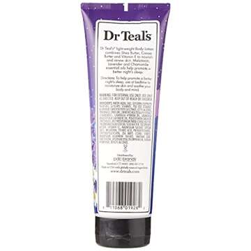 Dr Teal's Adults Body Lotion with Melatonin & Essential Oils for Night Sleep 8 oz