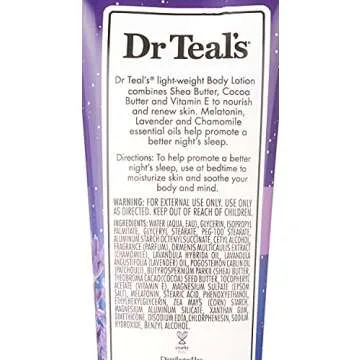 Dr Teal's Melatonin Body Lotion for Sleep - 8 oz