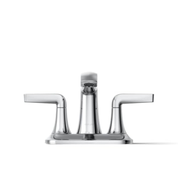 Kohler K-22021-4-BL Stylish Bathroom Sink Faucet
