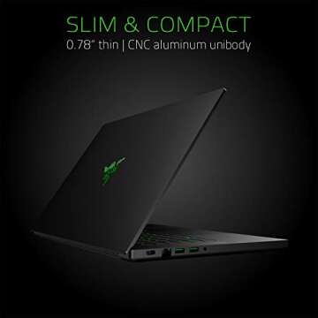 Razer Blade 15 Gaming Laptop 2019: Intel Core i7-9750H 6 Core, NVIDIA GeForce RTX 2060, 15.6" FHD 1080p 144Hz, 16GB RAM, 512GB SSD, CNC Aluminum, Chroma RGB Lighting, Thunderbolt 3
