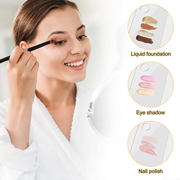 Acrylic Makeup Palette for Mixing Foundation and Creams