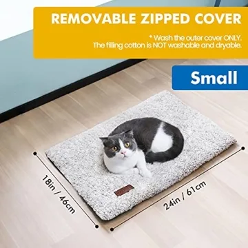 Self Warming Cat Bed 24x18 Inch Thermal Pad