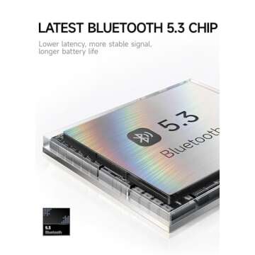 Picun B8 Headphones Wireless Bluetooth, 120H Bluetooth Headphones Over Ear with 3EQ Music Modes, Hands-Free Calls, Deep Bass Headphones for Travel Home Office Cellphone PC (Pink)