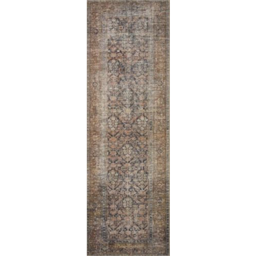 Loloi Amber Lewis Billie Collection Ink Salmon Area Rug