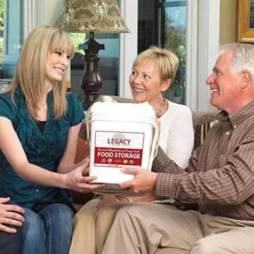 Long Term Dehydrated Food Storage - 120 Large Entree Servings - 29 Lbs- Disaster Prepper Freeze Dried Supply Kit - Individual Emergency Survival Meals