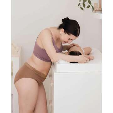 Comfortable High Waist Postpartum Panties for Recovery
