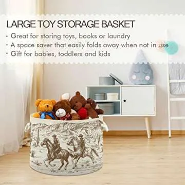 WELLDAY Cotton Rope Basket Stylish Storage Perfect For All