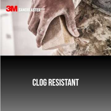 3M SandBlaster Dual Angle Sanding Sponge - 100 Grit