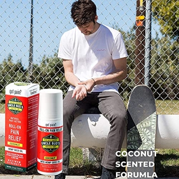 Hemp Oil Uncle Bud's Pain Relief Roll On - Fast Acting Relief