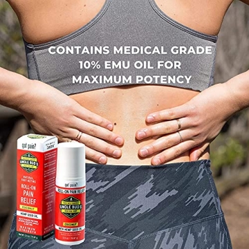 Hemp Oil Uncle Bud's Pain Relief Roll On - Fast Acting Relief