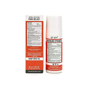 Hemp Oil Uncle Bud's Pain Relief Roll On - Fast Acting Relief