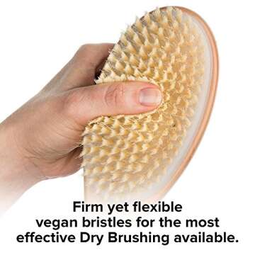 Vegan Dry Brushing Body Brush for Smoother Skin